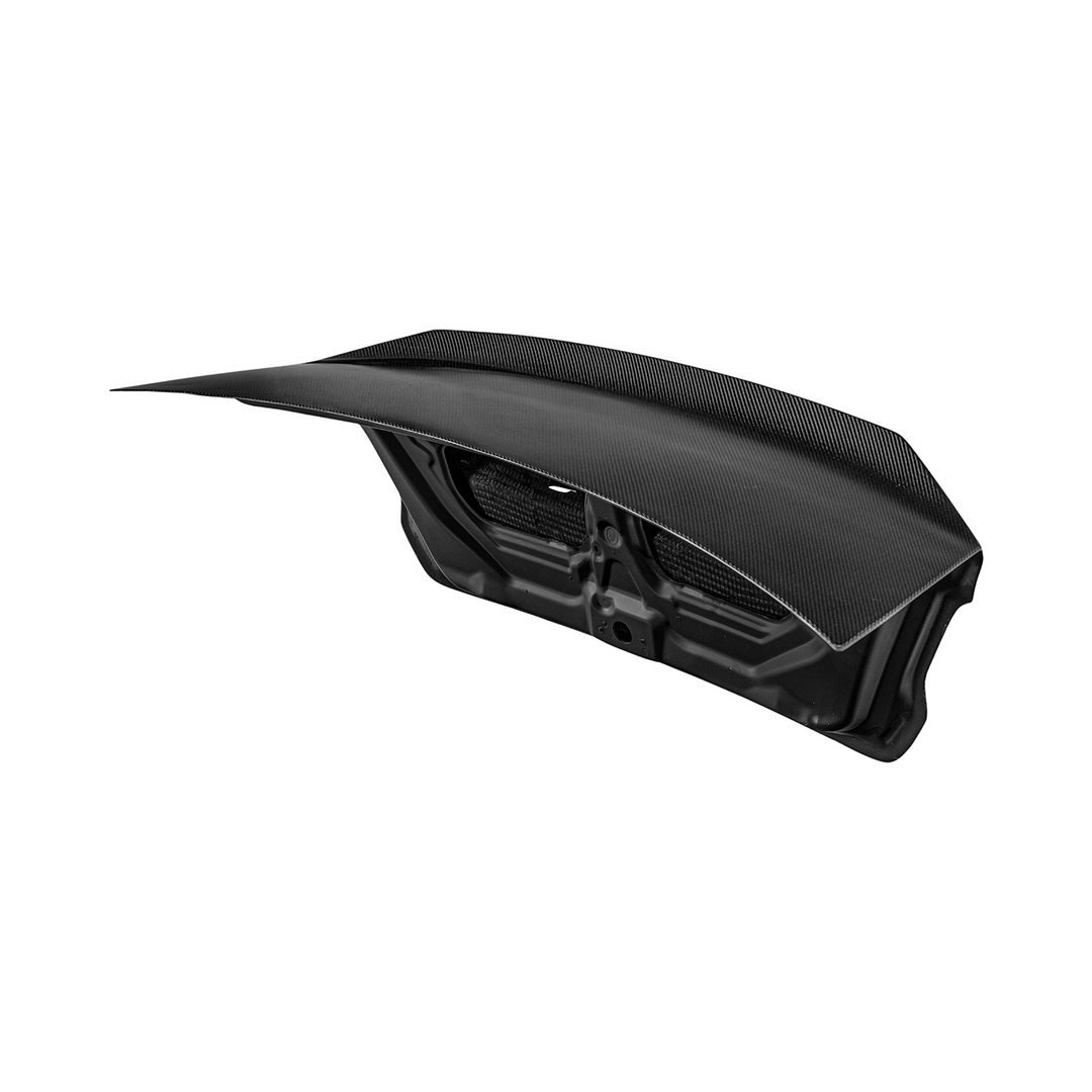 2015-2021 Subaru WRX &amp; WRX STI | JDM Carbon Fiber Rear Trunk with Integrated Ducktail Spoiler Wing