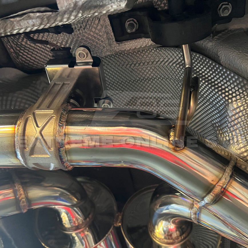 2015-20 BMW F80 M3 F82 M4 | 2.5" Piping w/ 3.5 " Quad Tips Axle Back Exhaust