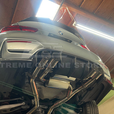 2015-20 BMW F80 M3 F82 M4 | 2.5" Piping w/ 3.5 " Quad Tips Axle Back Exhaust