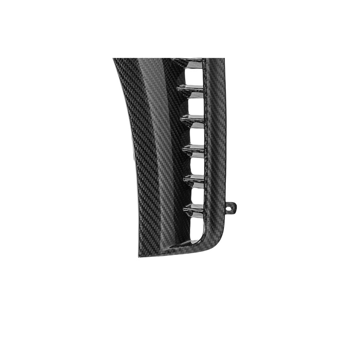 2025-Up Toyota GR Corolla Carbon Fiber Factory Style Front Bumper Side Vent Garnishes