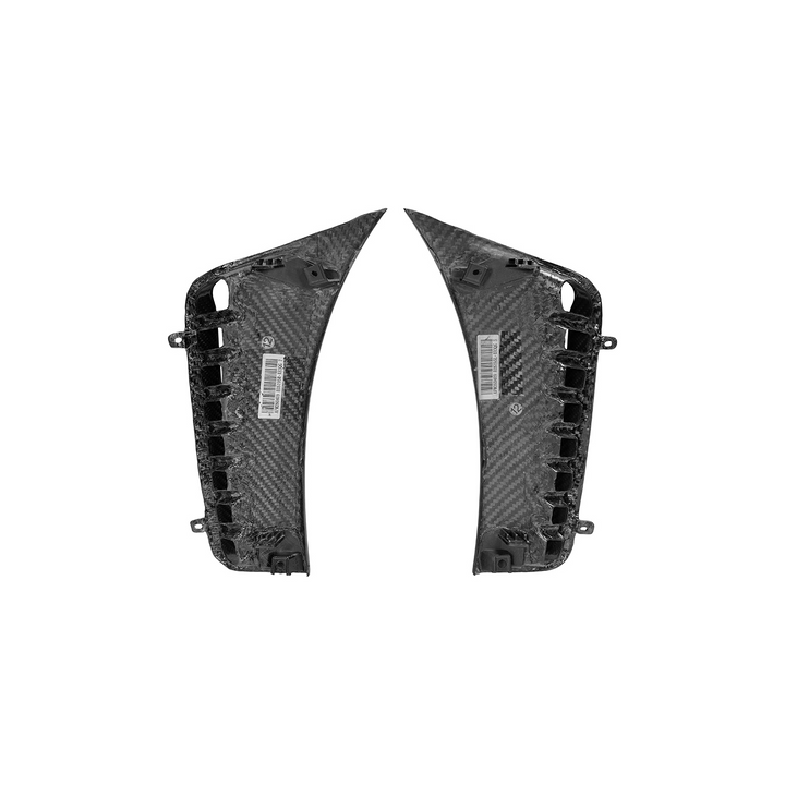 2025-Up Toyota GR Corolla Carbon Fiber Factory Style Front Bumper Side Vent Garnishes