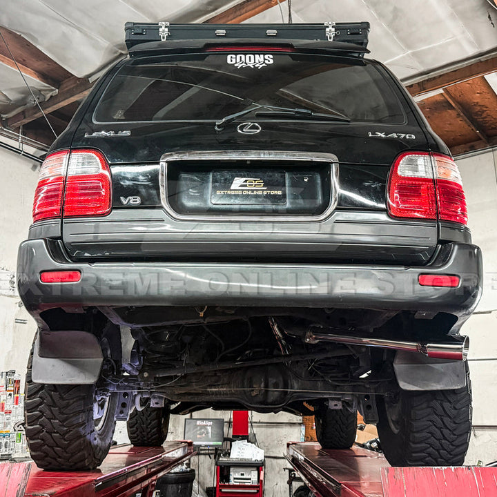 1998-07 Toyota Land Cruiser LX470 | T304 Stainless Steel Cat Back Exhaust Kit