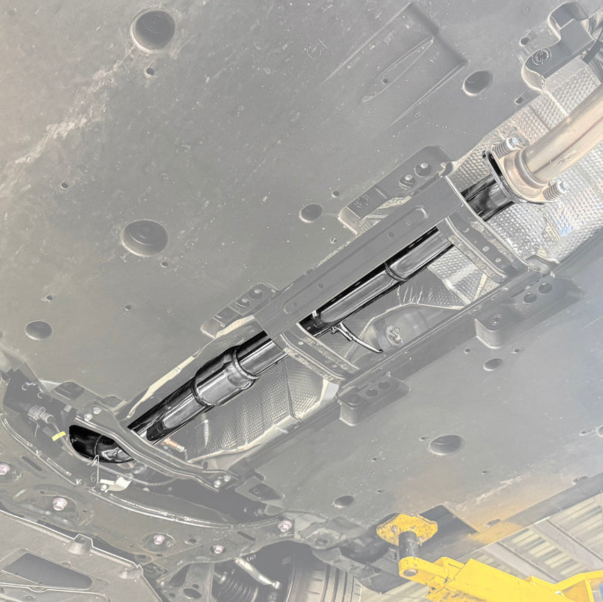 2023-Present Toyota GR Corolla Non-Resonated Mid Pipe
