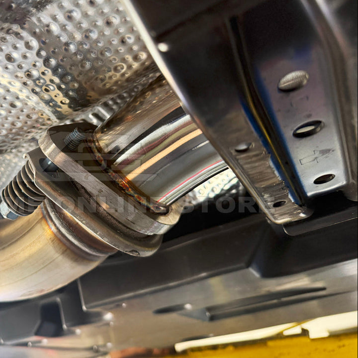 2023-Present Toyota GR Corolla Non-Resonated Mid Pipe