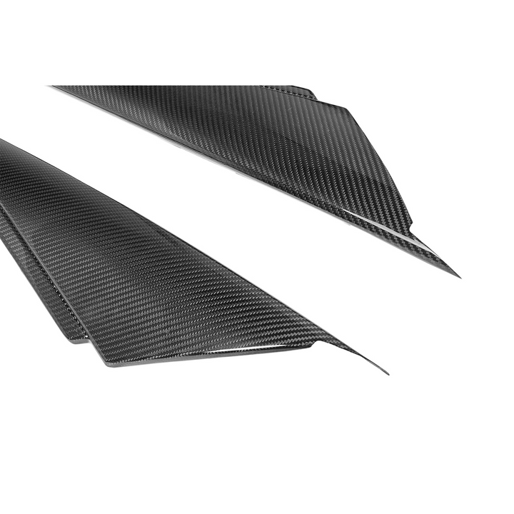 Corvette C7 Carbon Fiber A-Pillar Panel Side Molding Trim Cover Set
