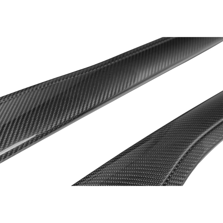 Corvette C7 Carbon Fiber A-Pillar Panel Side Molding Trim Cover Set