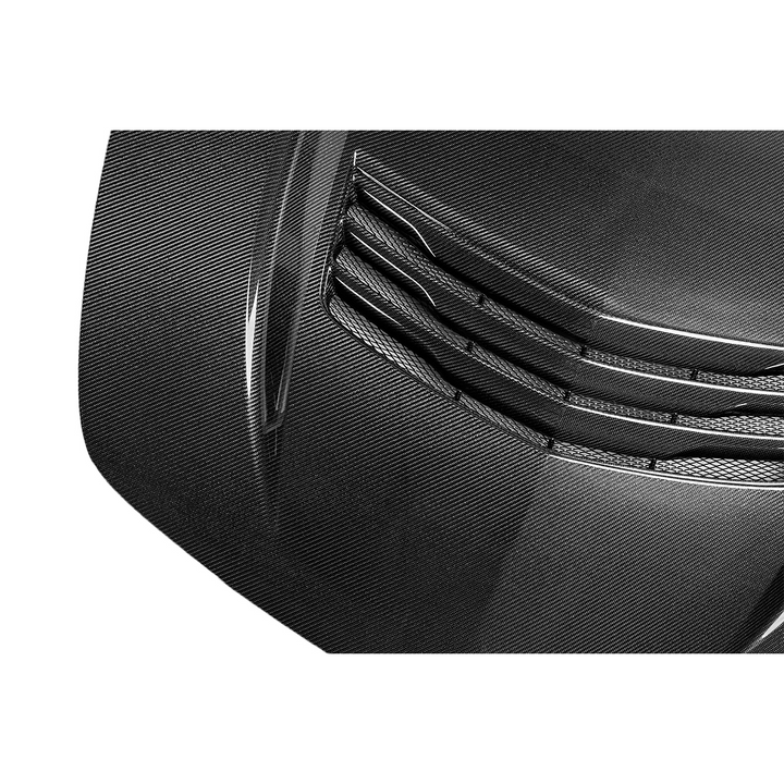 2016-2019 Cadillac CTS-V | Factory V Style Carbon Fiber Hood