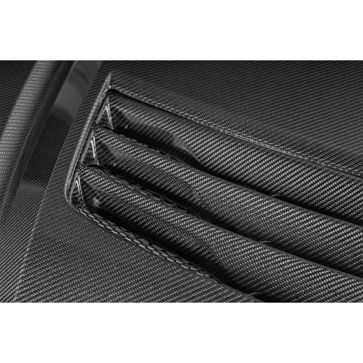 2016-2019 Cadillac CTS-V | Factory V Style Carbon Fiber Hood