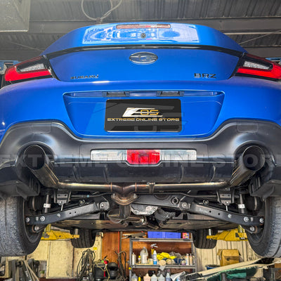 2022-Present Toyota GR86 Subaru BRZ BOSO Style Muffler Delete Cat Back Exhaust