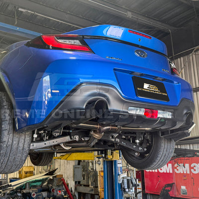 2022-Present Toyota GR86 Subaru BRZ Muffler Delete Axle Back Exhaust