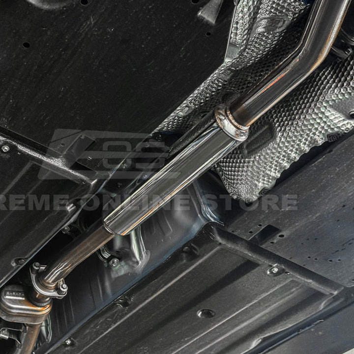 2022-Present Toyota GR86 Subaru BRZ BOSO Style Muffler Delete Cat Back Exhaust