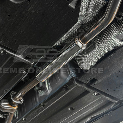 2022-Present Toyota GR86 Subaru BRZ BOSO Style Muffler Delete Cat Back Exhaust