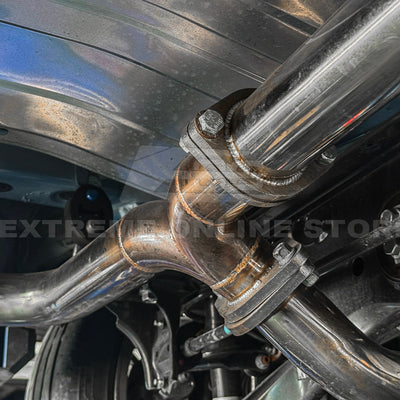 2022-Present Toyota GR86 Subaru BRZ BOSO Style Muffler Delete Cat Back Exhaust