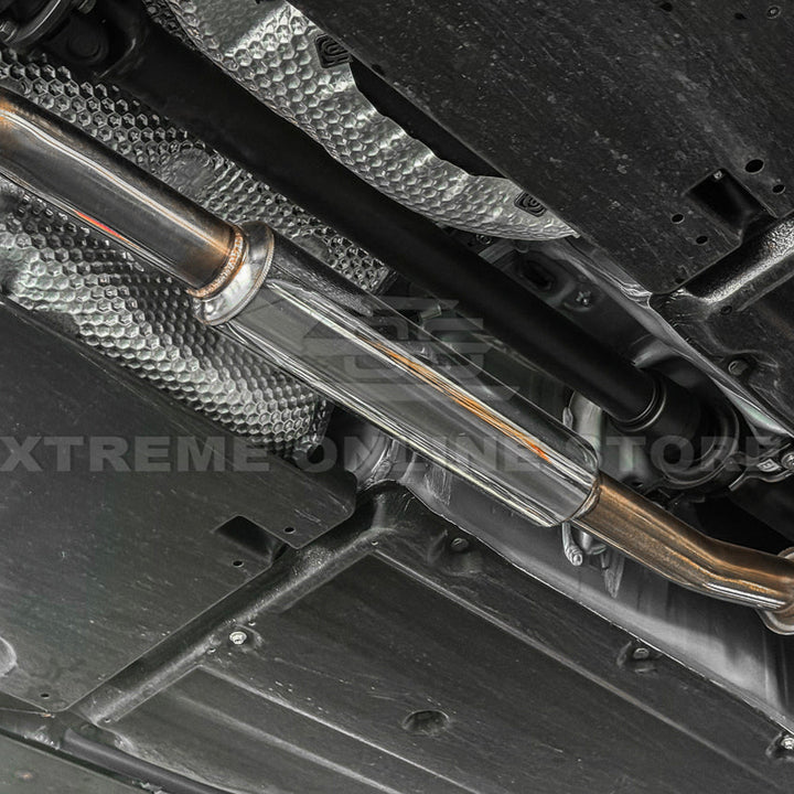 2022-Present Toyota GR86 Subaru BRZ BOSO Style Muffler Delete Cat Back Exhaust