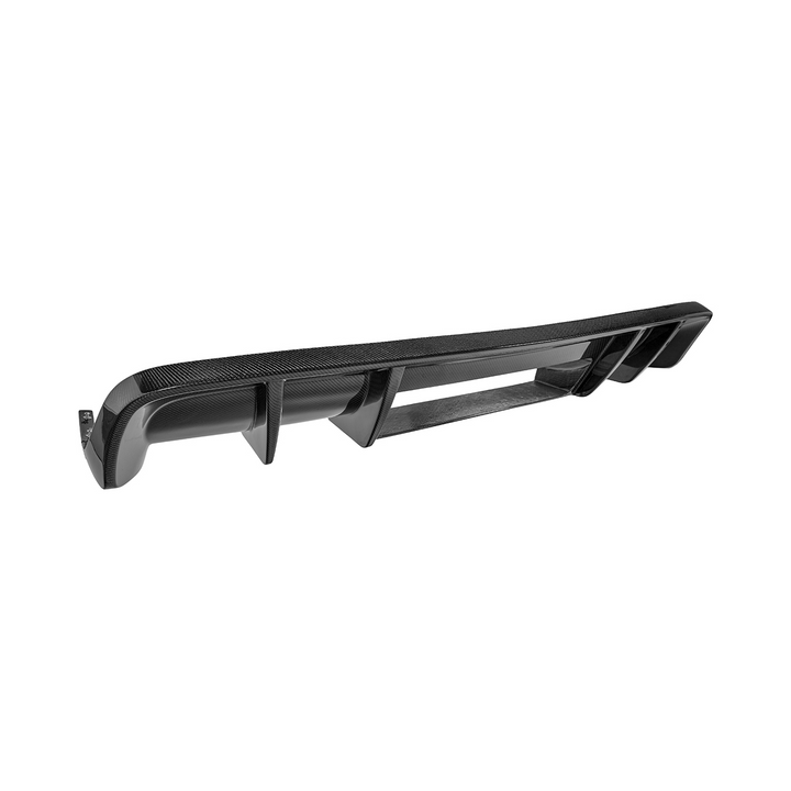 1997-04 Corvette C5 | EOS Performance Carbon Fiber Rear Bumper Finned Diffuser