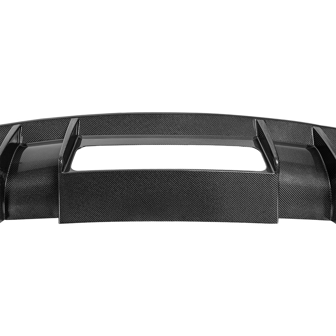 1997-04 Corvette C5 | EOS Performance Carbon Fiber Rear Bumper Finned Diffuser