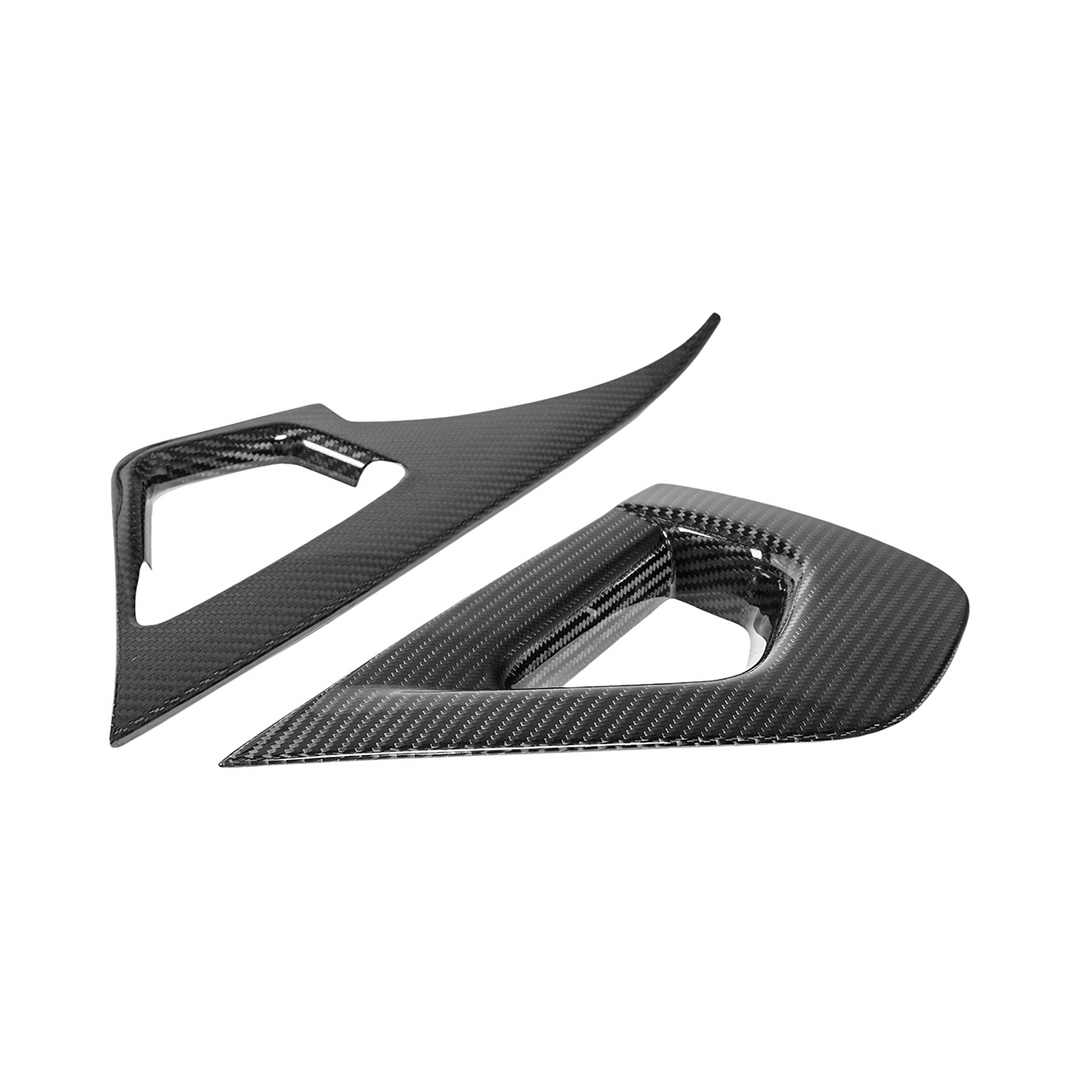 Corvette C7 Dry Carbon Fiber Center Console Grab Handle Cover