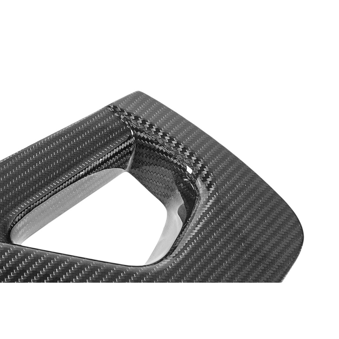 Corvette C7 Dry Carbon Fiber Center Console Grab Handle Cover