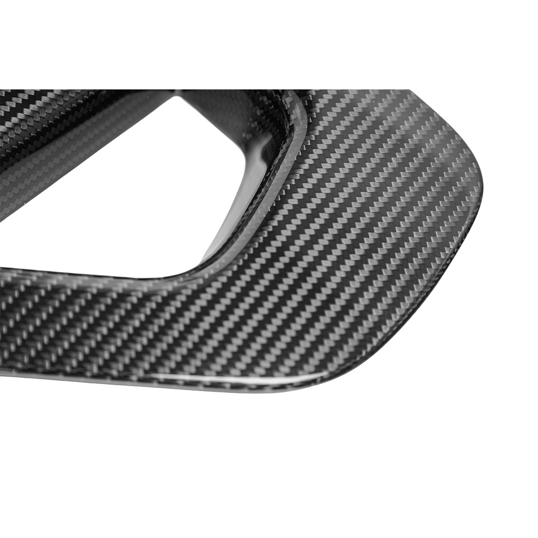 Corvette C7 Dry Carbon Fiber Center Console Grab Handle Cover