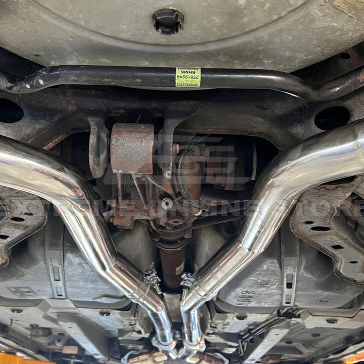 2009-2014 Cadillac CTS-V Long Tube Headers &amp; Resonated Mid Pipe