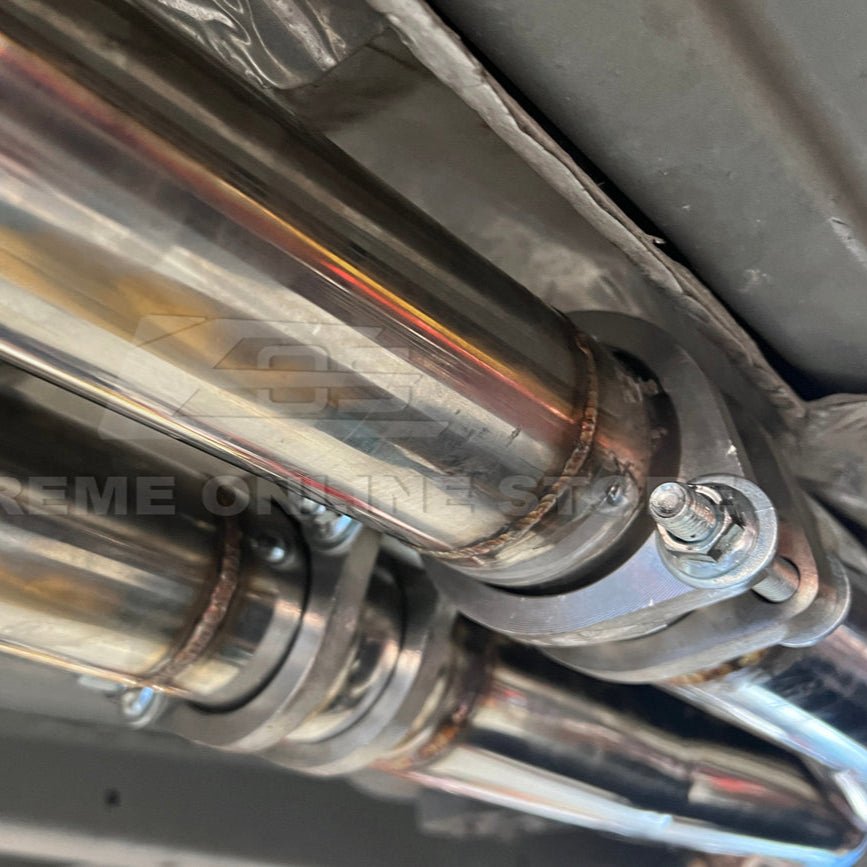 2009-2014 Cadillac CTS-V Long Tube Headers &amp; Resonated Mid Pipe