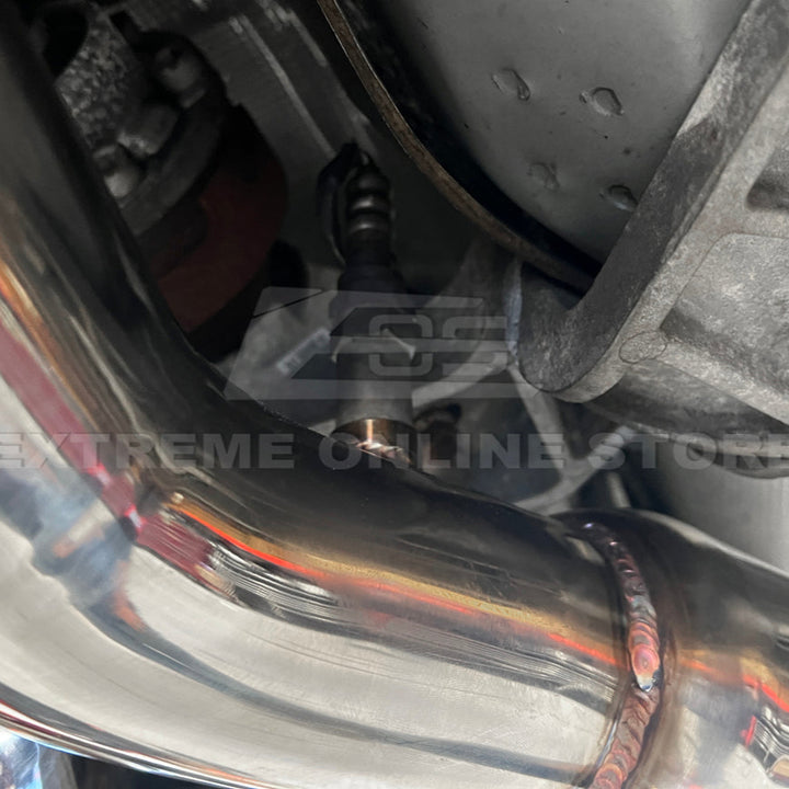 2009-2014 Cadillac CTS-V Long Tube Headers &amp; Resonated Mid Pipe