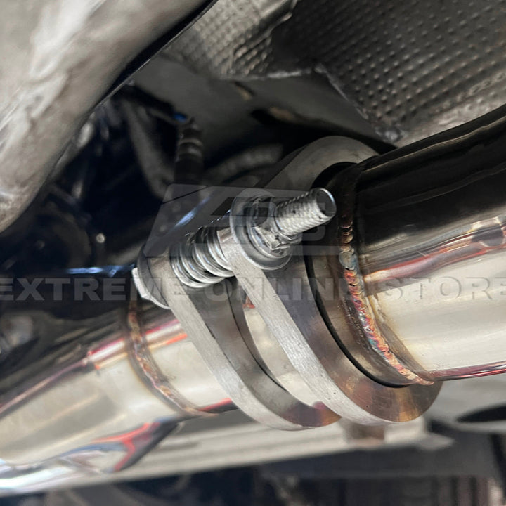 2009-2014 Cadillac CTS-V Long Tube Headers &amp; Resonated Mid Pipe