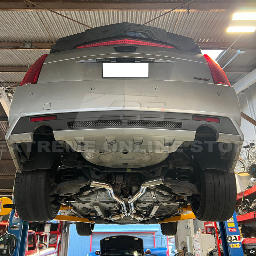 2009-2014 Cadillac CTS-V Long Tube Headers &amp; Resonated Mid Pipe