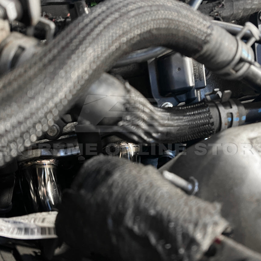 2009-2014 Cadillac CTS-V Long Tube Headers &amp; Resonated Mid Pipe