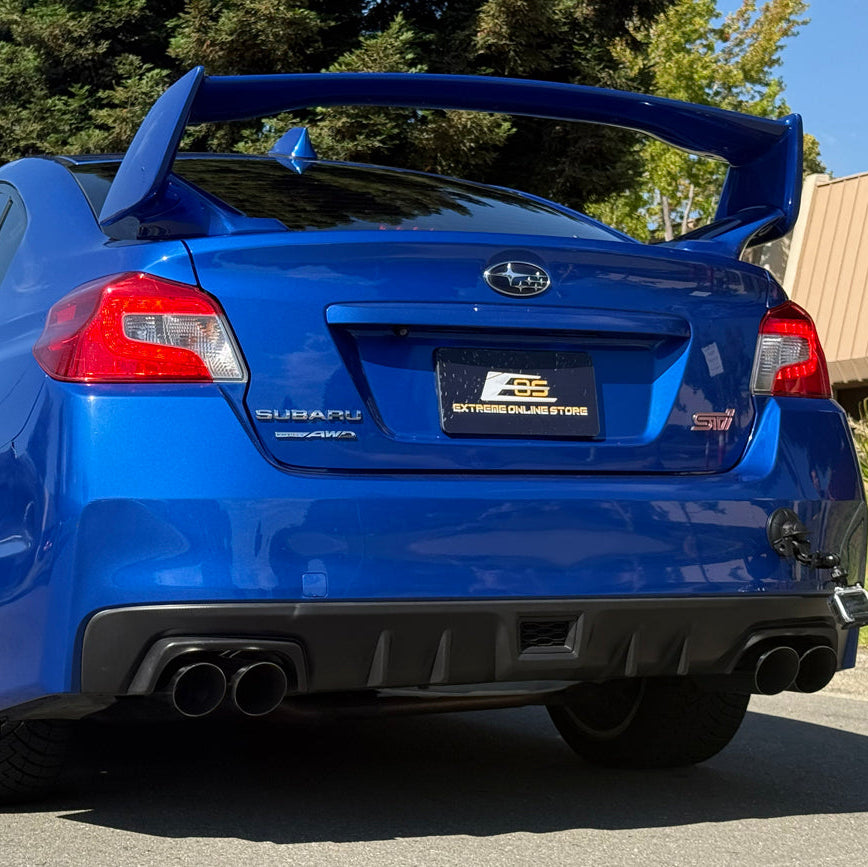 2015-21 Subaru WRX | Boso Style Muffler Delete Quad Tips Axle Back Exhaust