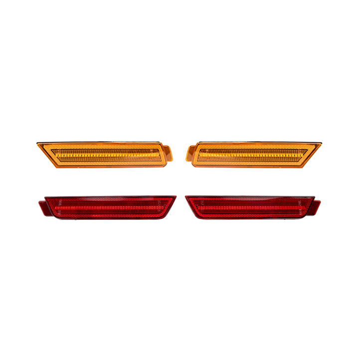 2010-2015 Chevrolet Camaro Front &amp; Rear LED Side Marker Light Set