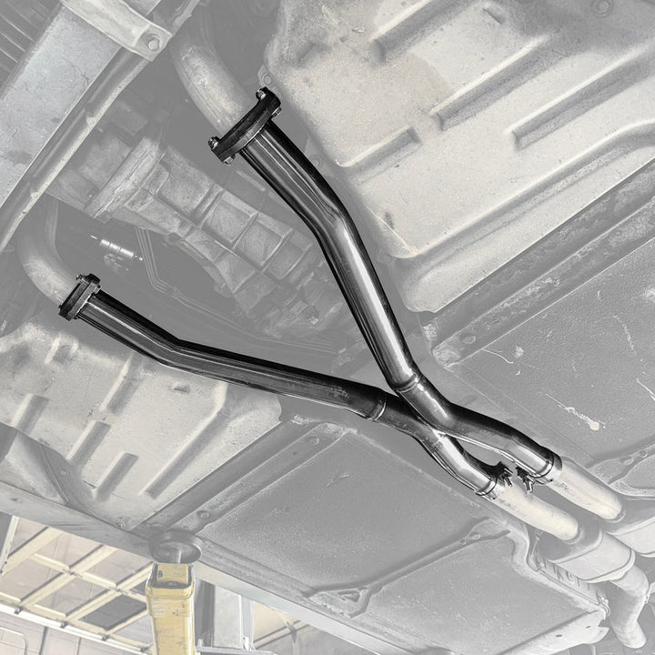 1997-04 Chevrolet Corvette C5 | T-304 Stainless Steel 2.5" X Mid Pipe Exhaust