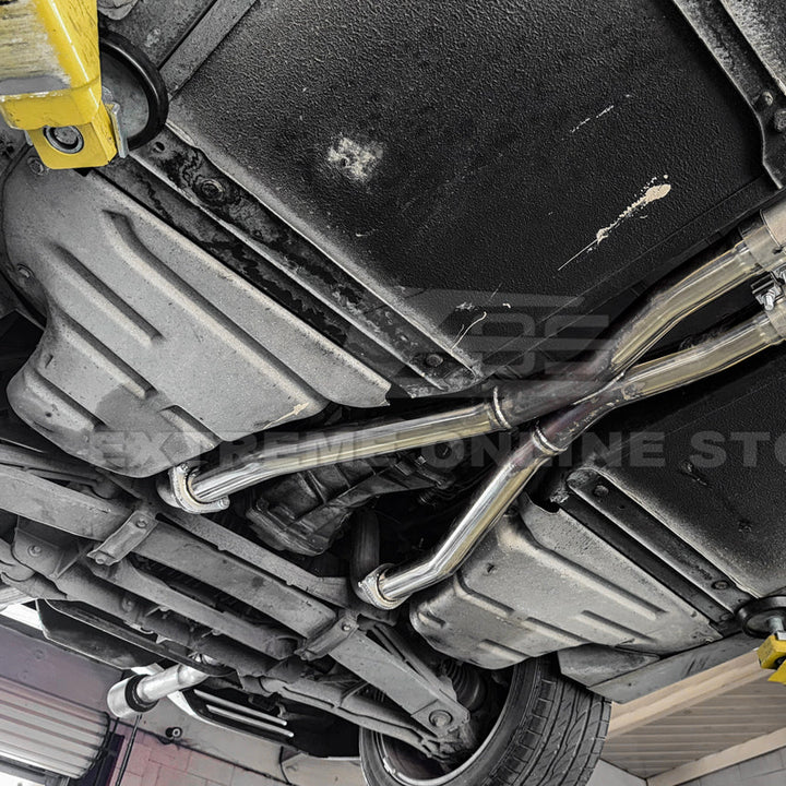 1997-04 Chevrolet Corvette C5 | T-304 Stainless Steel 2.5" X Mid Pipe Exhaust