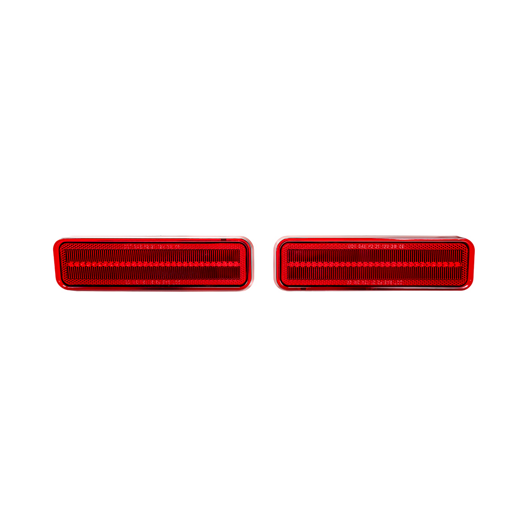 1972-1974 Dodge Charger Rear Red LED Side Marker Lights