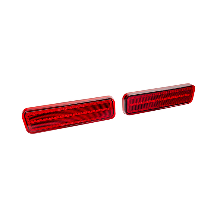 1972-1974 Dodge Charger Rear Red LED Side Marker Lights