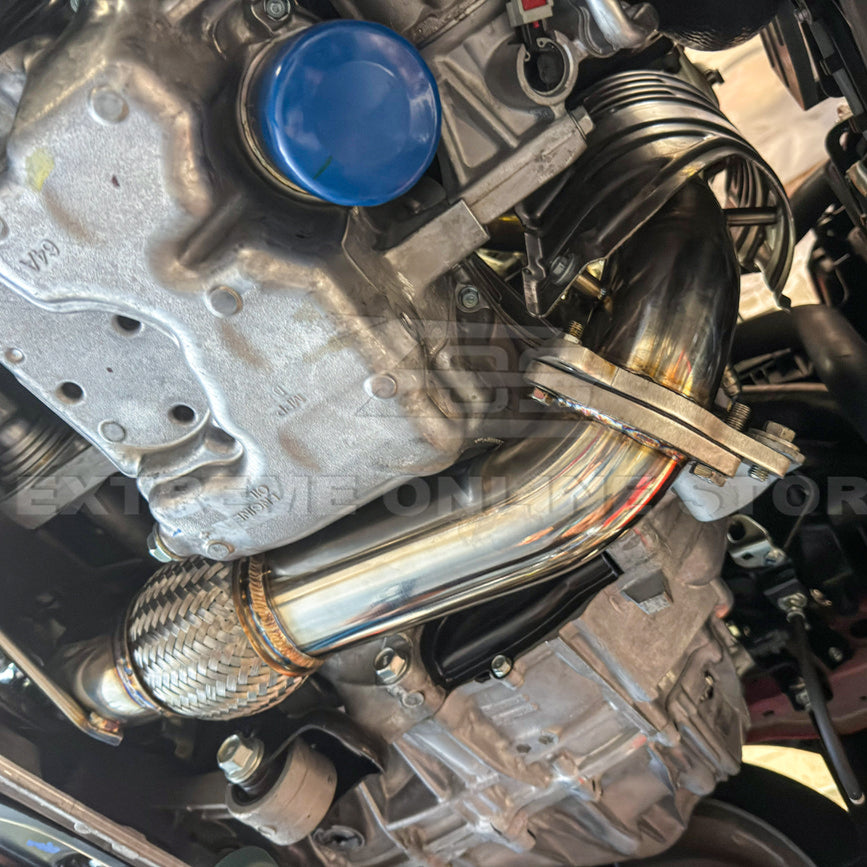 2022-Up Honda Civic 1.5T Catted Downpipe Front Pipe