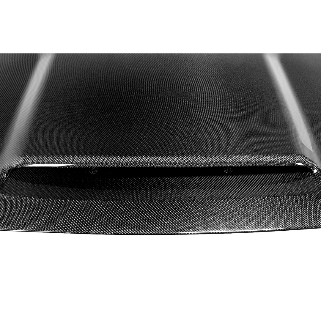 2008-23 Dodge Challenger | SRT Demon Style Carbon Fiber Scooped Front Hood