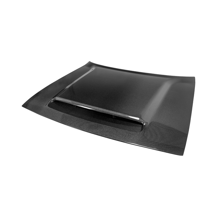 2008-23 Dodge Challenger | SRT Demon Style Carbon Fiber Scooped Front Hood