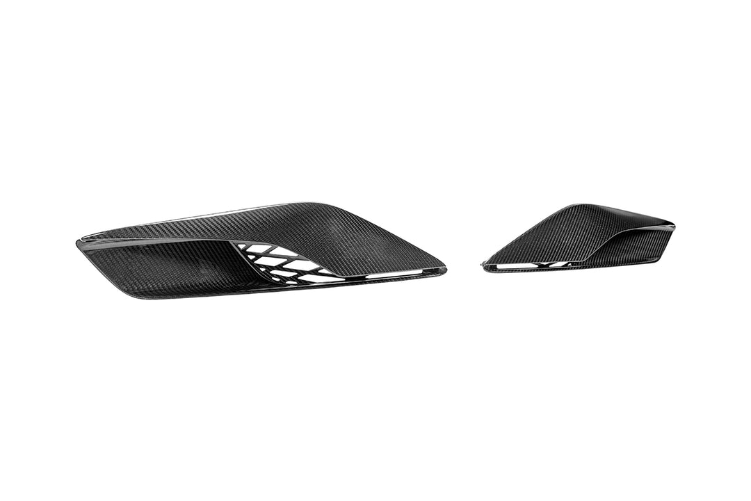 Corvette C7 DRY CARBON FIBER Rear Quarter Intake Vents