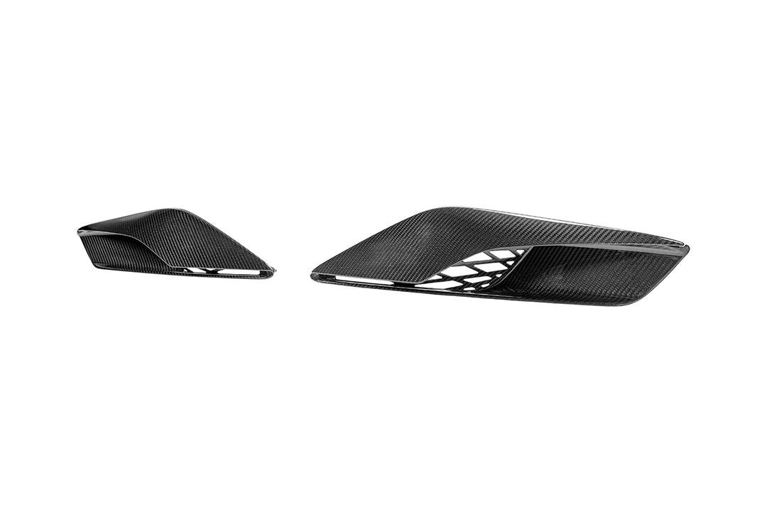Corvette C7 DRY CARBON FIBER Rear Quarter Intake Vents