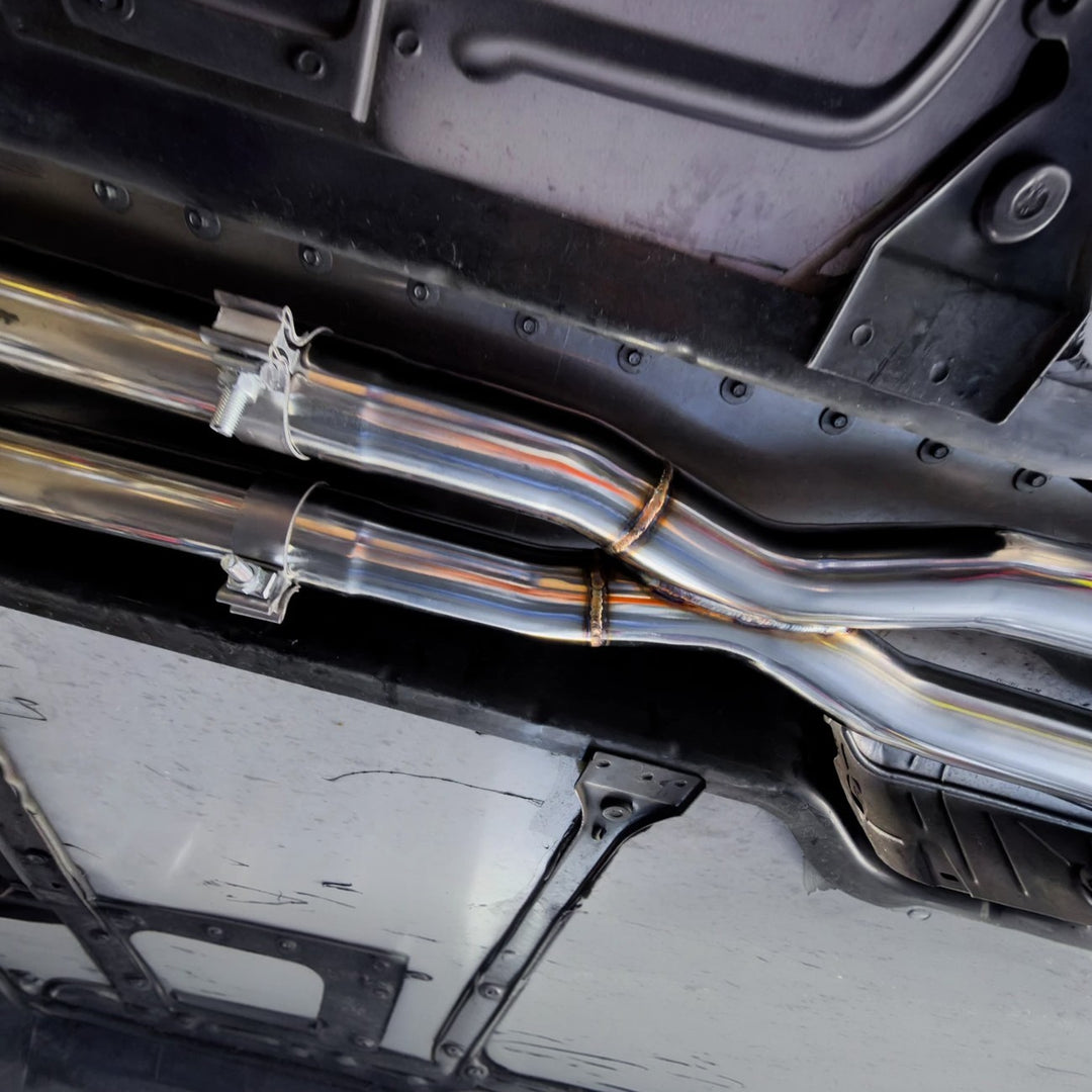 2005-08 Chevrolet Corvette C6 6.0L 6.2L T-304 Stainless Steel 2.5 In X Pipe