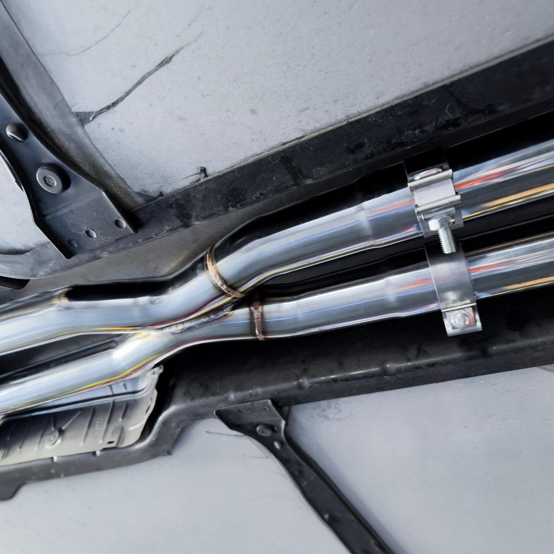 2005-08 Chevrolet Corvette C6 6.0L 6.2L T-304 Stainless Steel 2.5 In X Pipe
