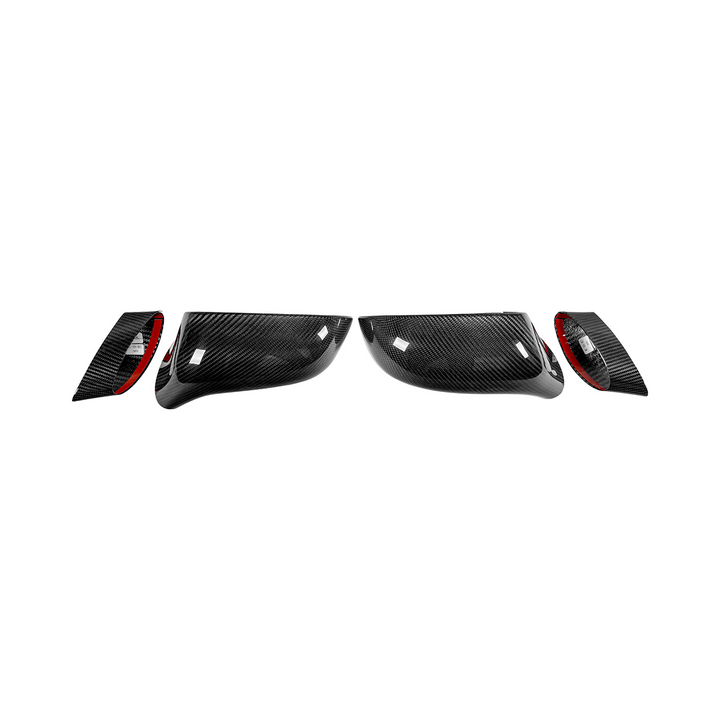 2005-2013 Corvette C6 | Dry Carbon Fiber Side Mirror Covers (4 Pieces)