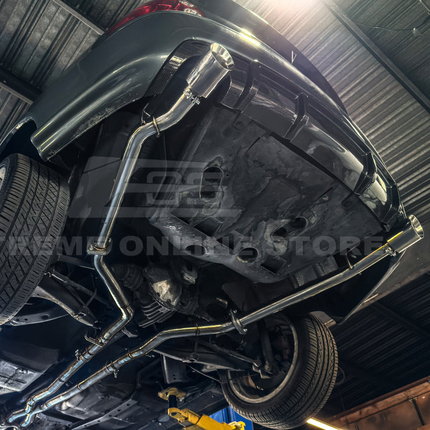 2005-06 Pontiac GTO | T-304 Straight-Through Cat-Back Exhaust w/ 4" Tips