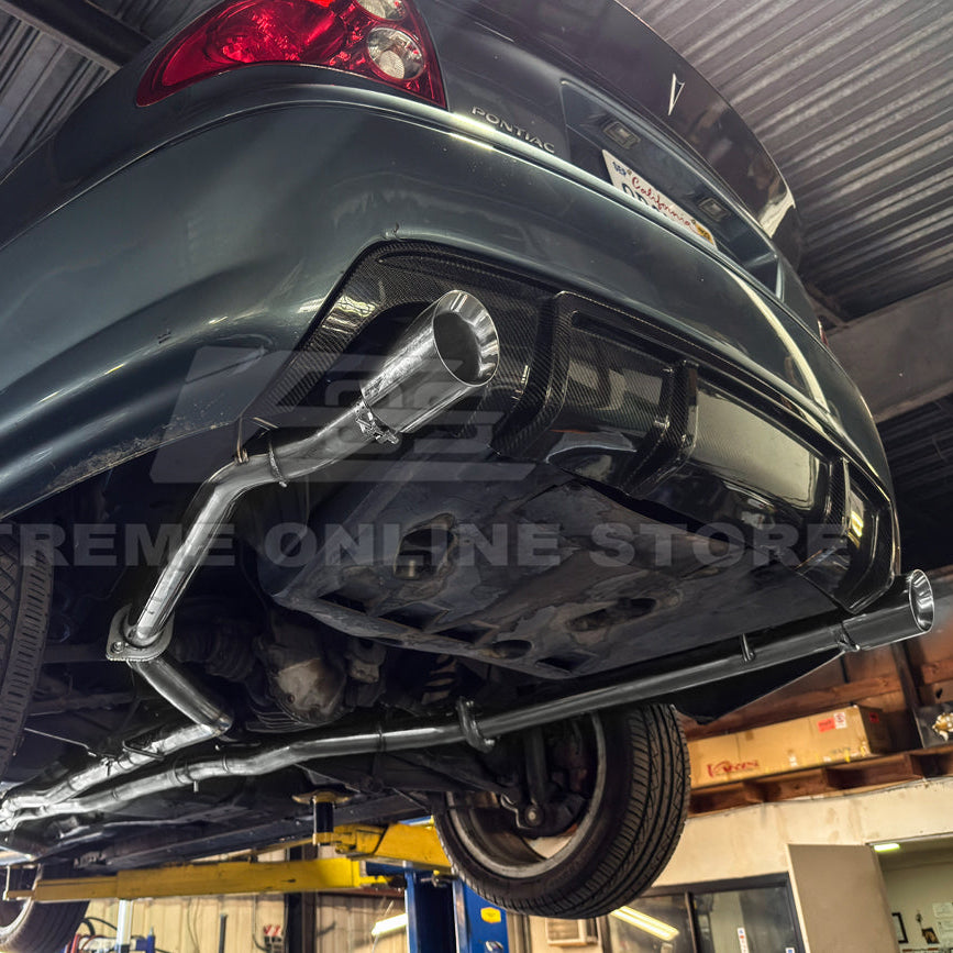 2005-06 Pontiac GTO | T-304 Straight-Through Mid Pipe X Cross Exhaust System