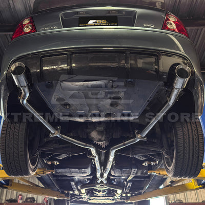 2005-06 Pontiac GTO | T-304 Straight-Through Cat-Back Exhaust w/ 4" Tips