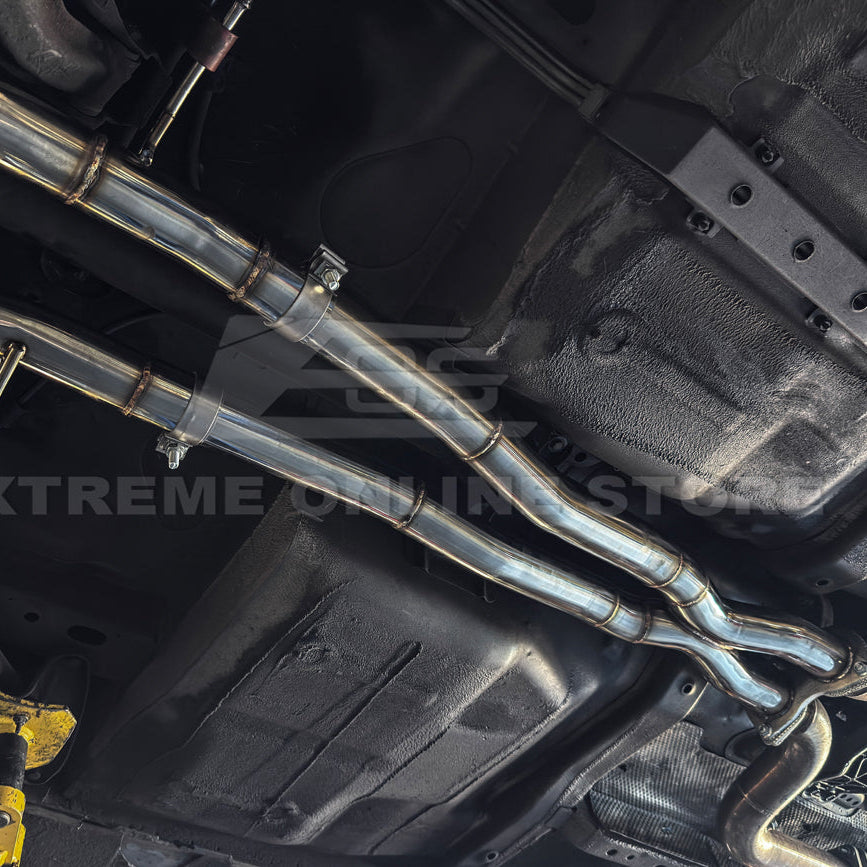 2005-06 Pontiac GTO | T-304 Straight-Through Cat-Back Exhaust w/ 4" Tips