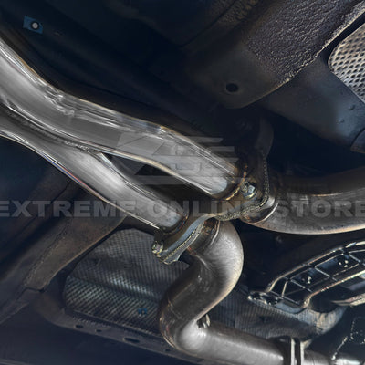 2005-06 Pontiac GTO | T-304 Straight-Through Cat-Back Exhaust w/ 4" Tips
