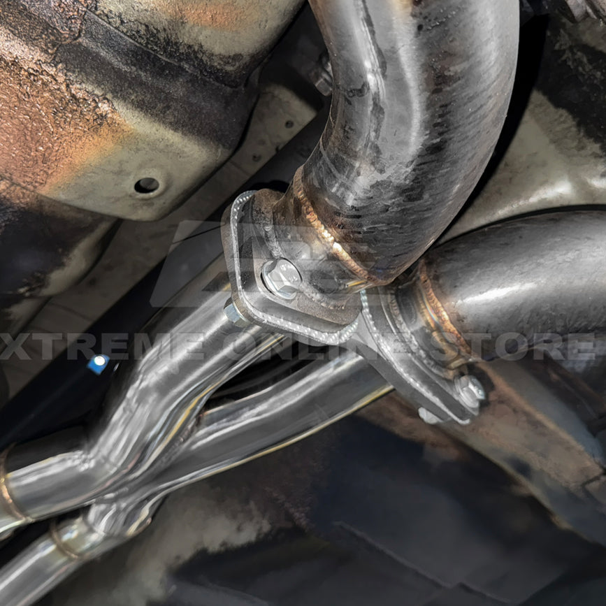 2005-06 Pontiac GTO | T-304 Straight-Through Cat-Back Exhaust w/ 4" Tips