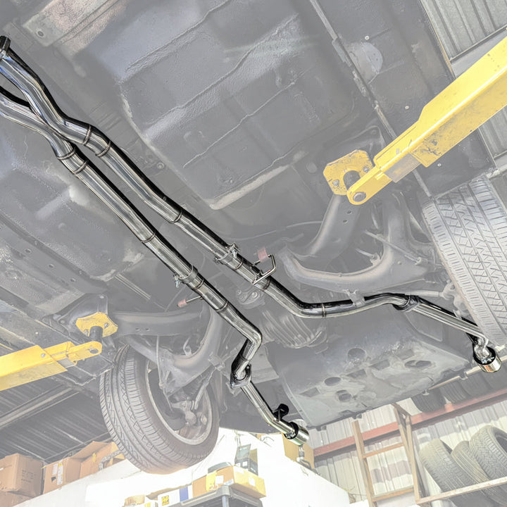 2005-06 Pontiac GTO | T-304 Straight-Through Cat-Back Exhaust w/ 4" Tips